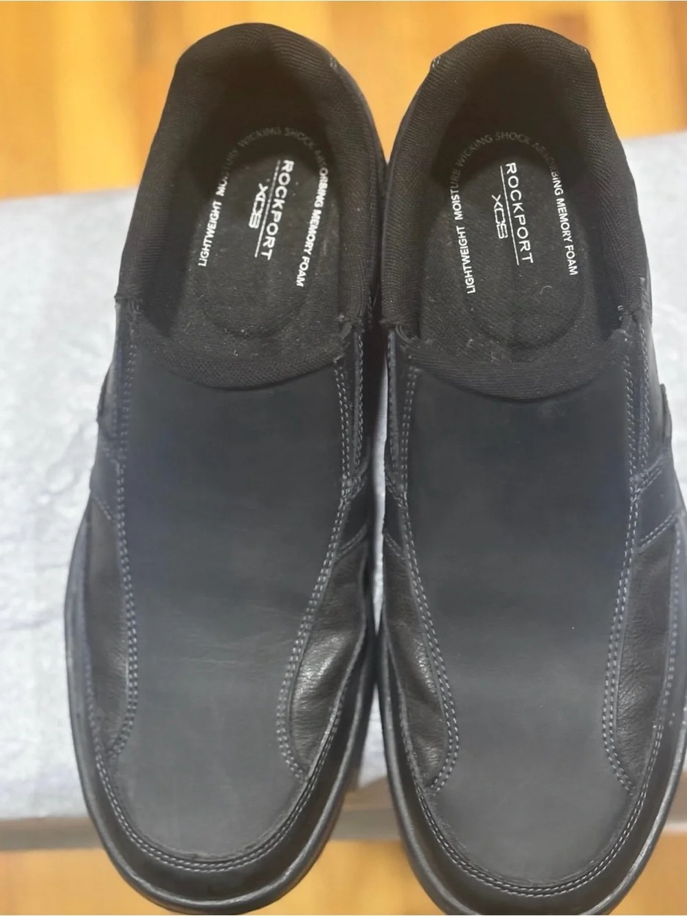 Rockport Men's Black Slip-On Comfort Loafer size 9